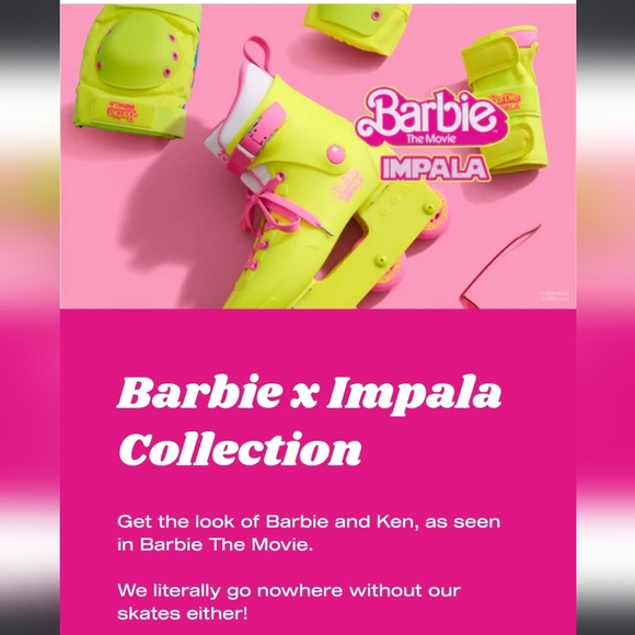 Barbie x Impala Inline Skates - Picture 2 of 10